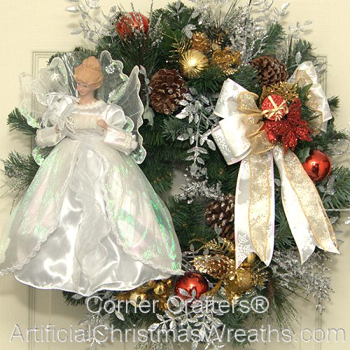 CHRISTMAS ANGEL WREATH