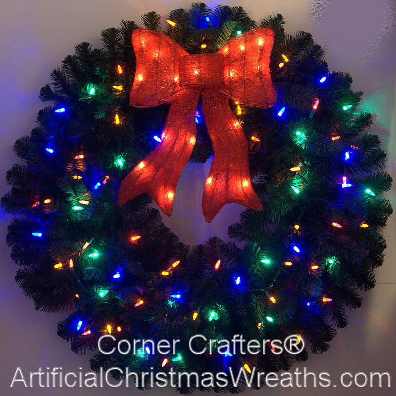 36 inch color changing l e d lighted christmas wreath 36 inch color changing l e d lighted christmas wreath