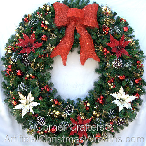 60 INCH LED CHRISTMAS MAGIC WREATH XMAS WREATHS