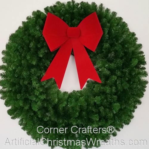 48 INCH DELUXE CHRISTMAS WREATH (WITHOUT LIGHTS) | CornerCrafters.com ...