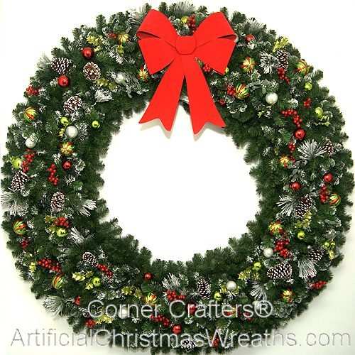 6 Foot (72 inch) Christmas Magic Wreath