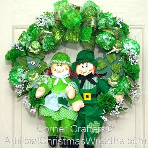Luck of the Irish Wreath