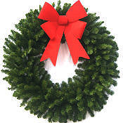 4 Foot Lighted Christmas Wreath
