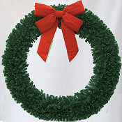 10 Foot (120 inch) L.E.D. Lighted Christmas Wreath