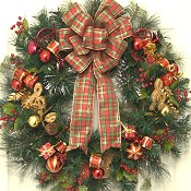 Christmas Symphony Wreath