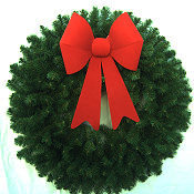 3 Foot Christmas Wreath (without lights)