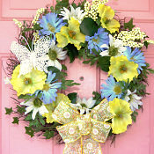 Spring Floral Wreath