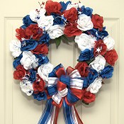 Fourth of July Wreath