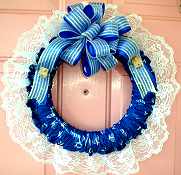 'Chanukah' Wreath--Corner Crafters