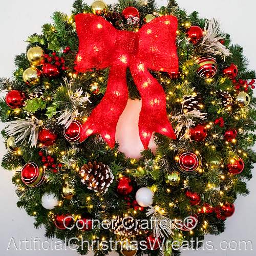 3 Foot (36 inch) LED Christmas Magic Wreath 3 Foot (36 inch) LED Christmas Magic Wreath