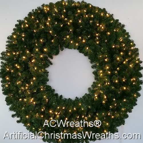 5 Foot (60 inch) L.E.D. Christmas Wreath