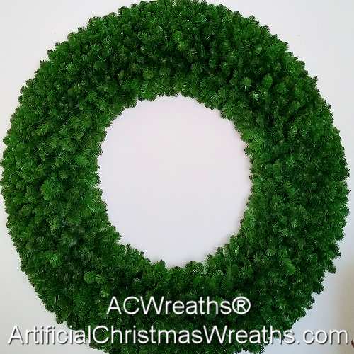 6 Foot (72 inch) Christmas Wreath (without lights)