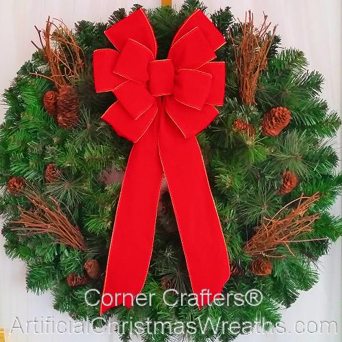 Deluxe Traditional Christmas Wreath