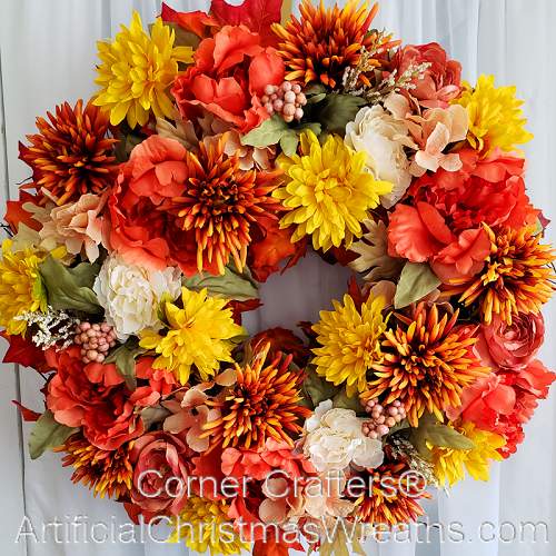 Fall Floral Wreath