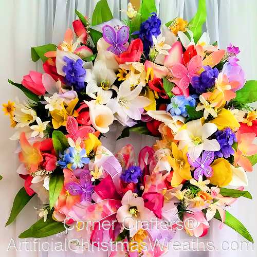 Floral Splendor Wreath