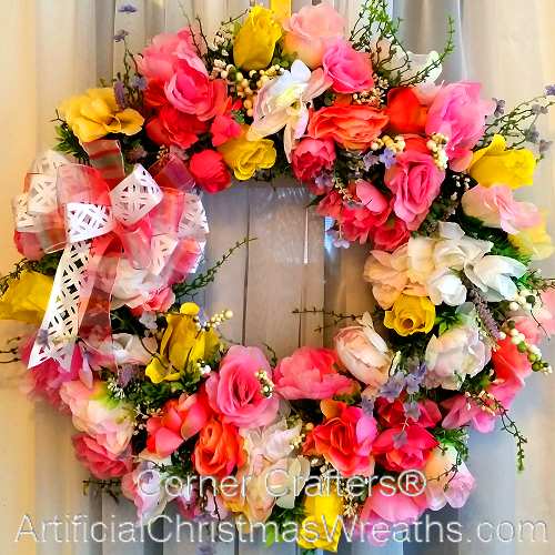 Rose Garden Mother's Day Wreath