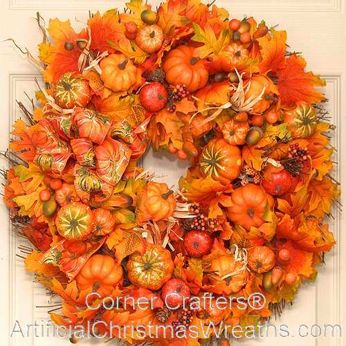 Pumpkins, Pumpkins, Pumpkins Wreath
