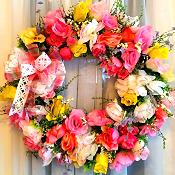 Rose Garden Mother's Day Wreath