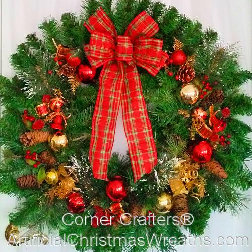 Thin Christmas Wreath